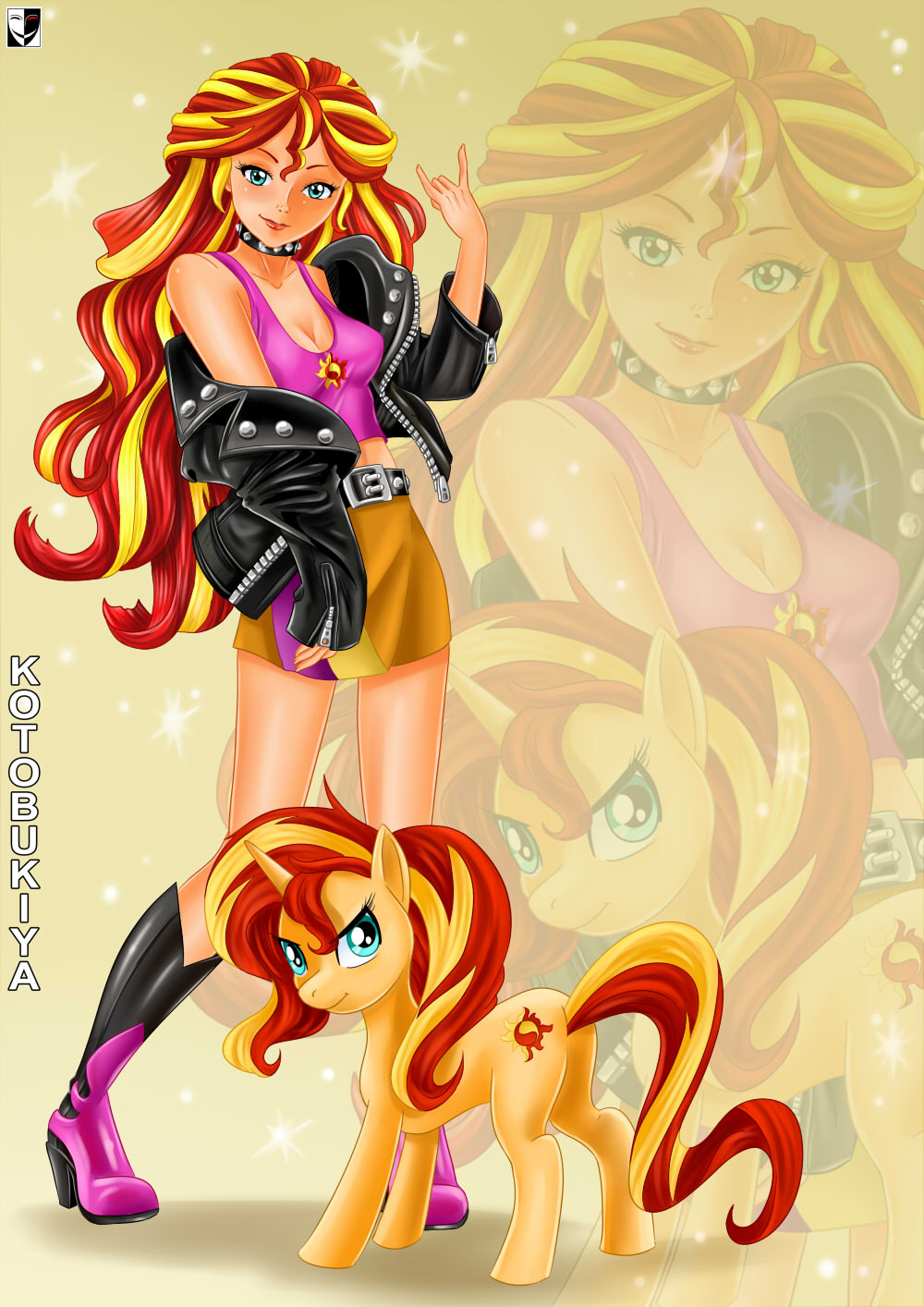 MLP Sunset Shimmer Human And Pony By Lord Opal On DeviantArt mlp-sunset-shimmer-human-and-pony-by-lord-opal-on-deviantart