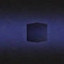 Blue Metal Cube