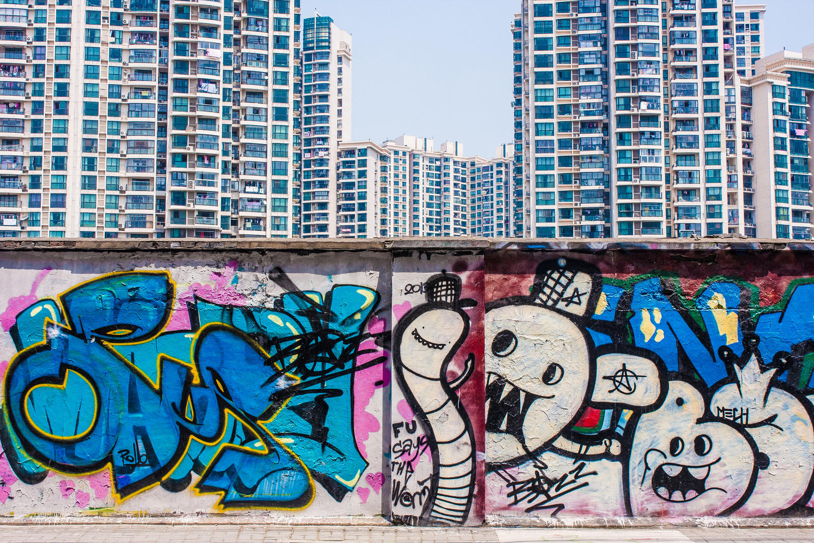 Moganshan Road, Shanghai - Wall Graffiti 3