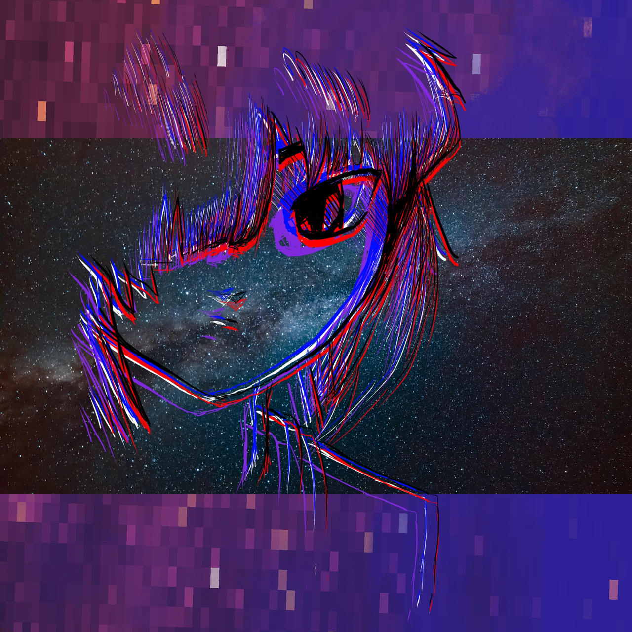 Breakcore artwork by momoiroakira on DeviantArt