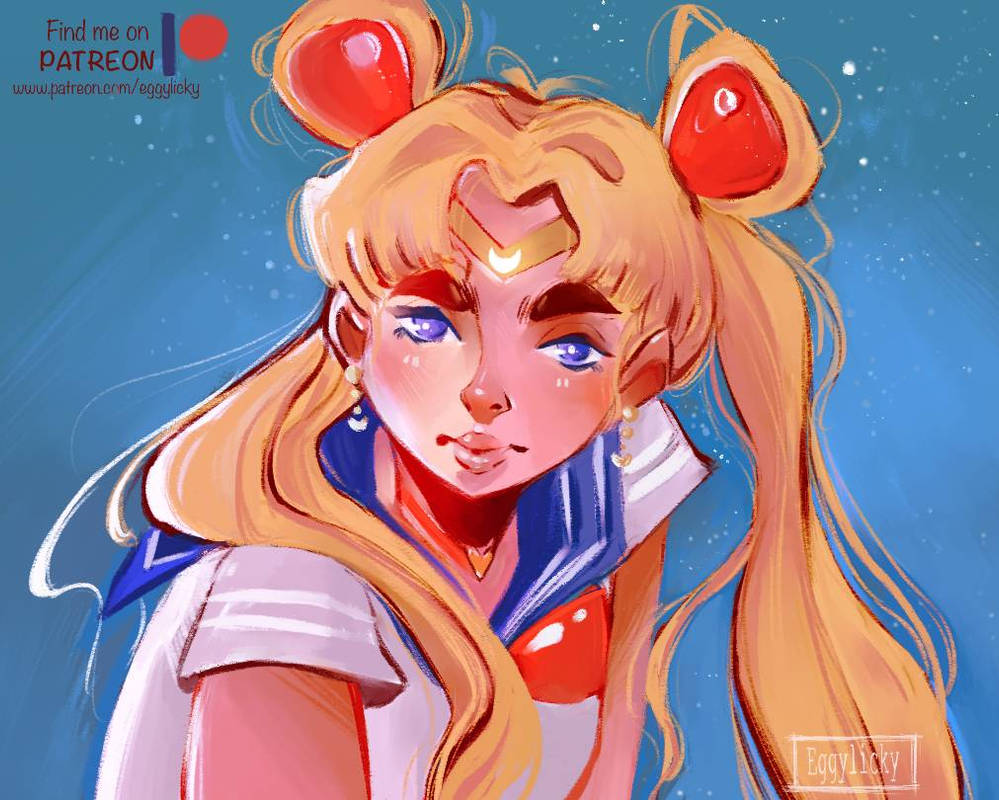 Sailor Moon redraw by Eggylickyf on DeviantArt
