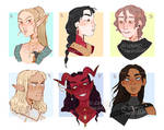 [OPEN] bust adoptables dnd by cosmothestellar
