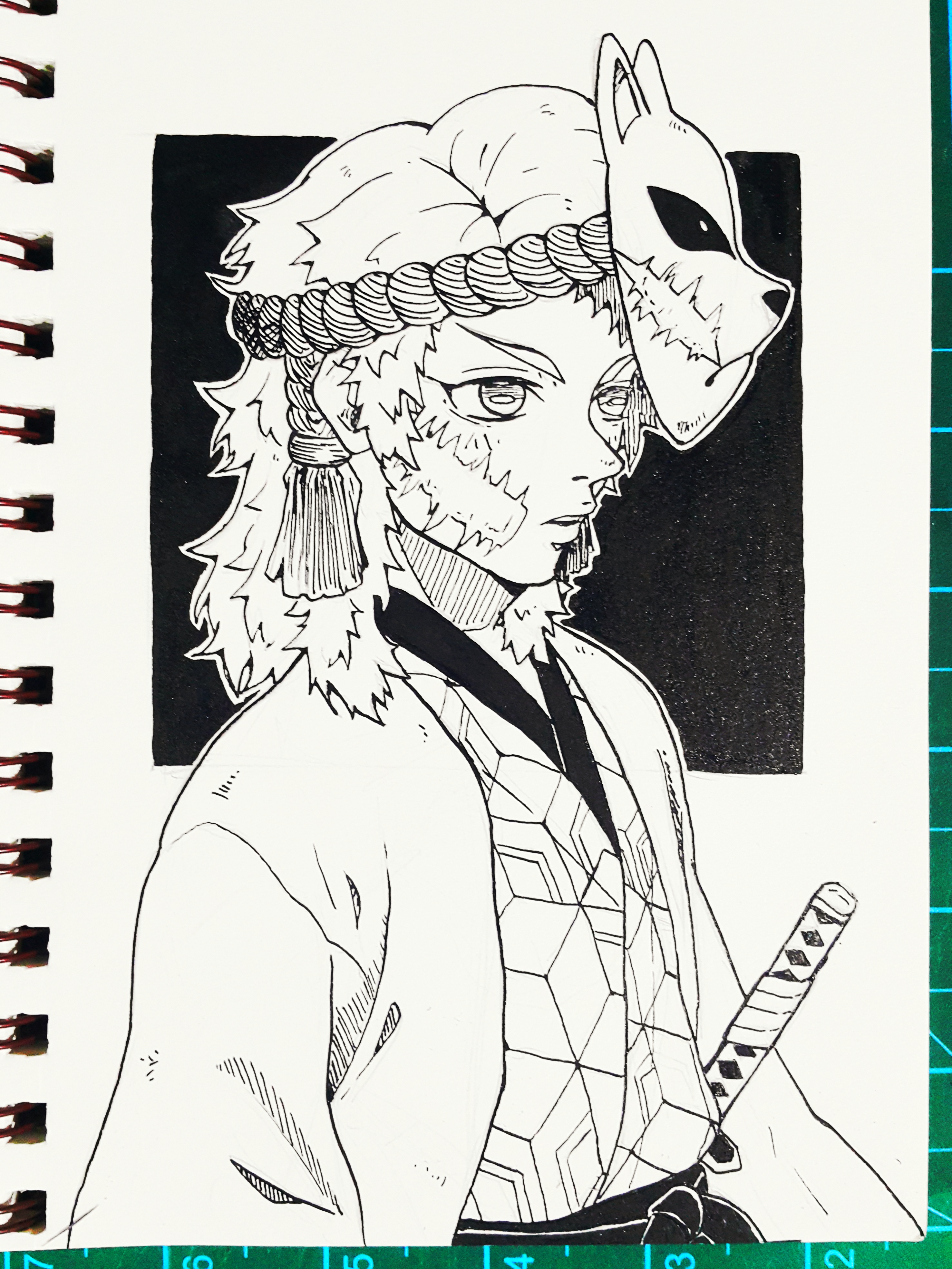Sabito Gi Pattern Sabito by SuperG0blin on DeviantArt