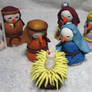 Snow People Nativity 2011