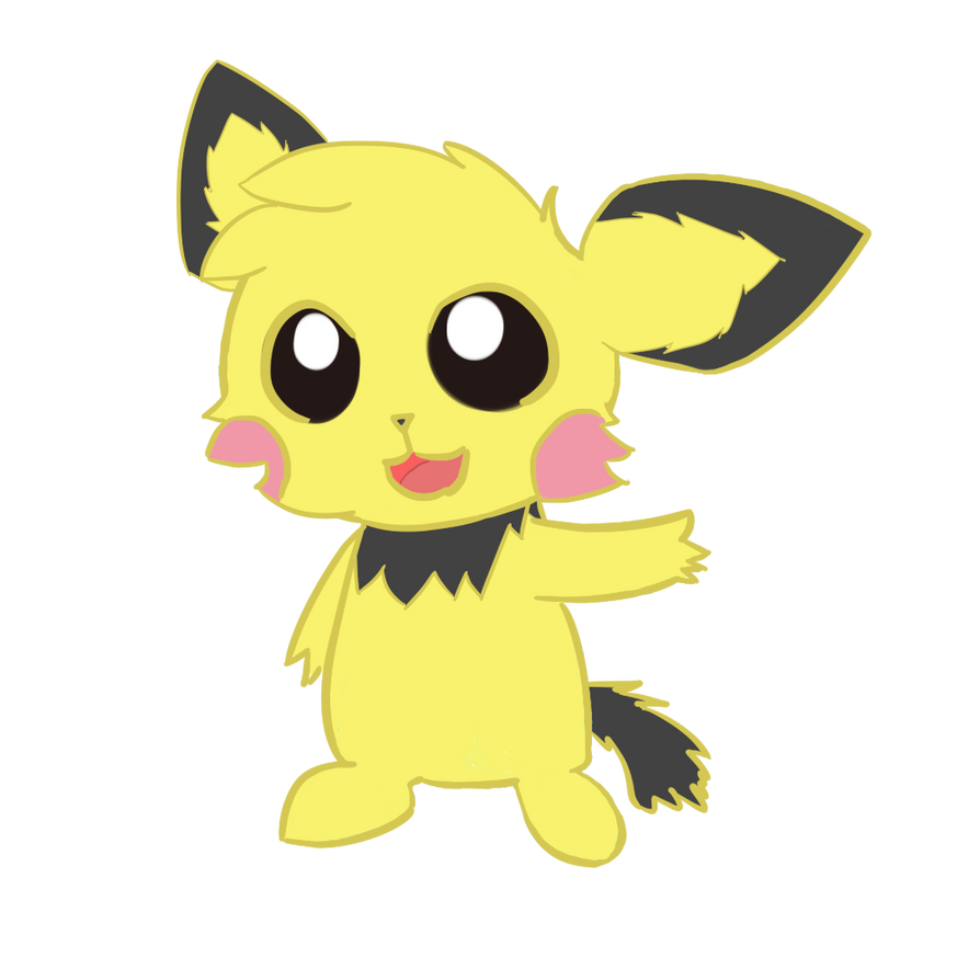 Pichu Grumpy Fuzzy Pichu by Martyn-Arts on DeviantArt