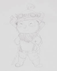 Teemo lineart