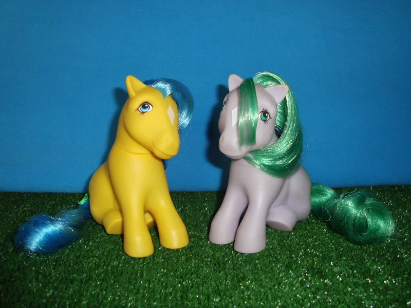 My Little Pony Toy 80's Bubbles and Sea Shell