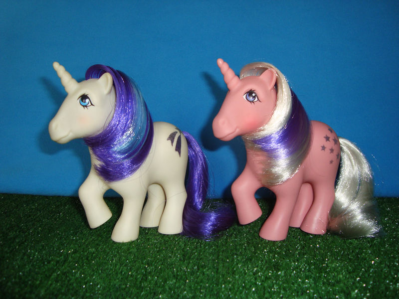 My Little Pony Toy 80's -  Glory and Twilight