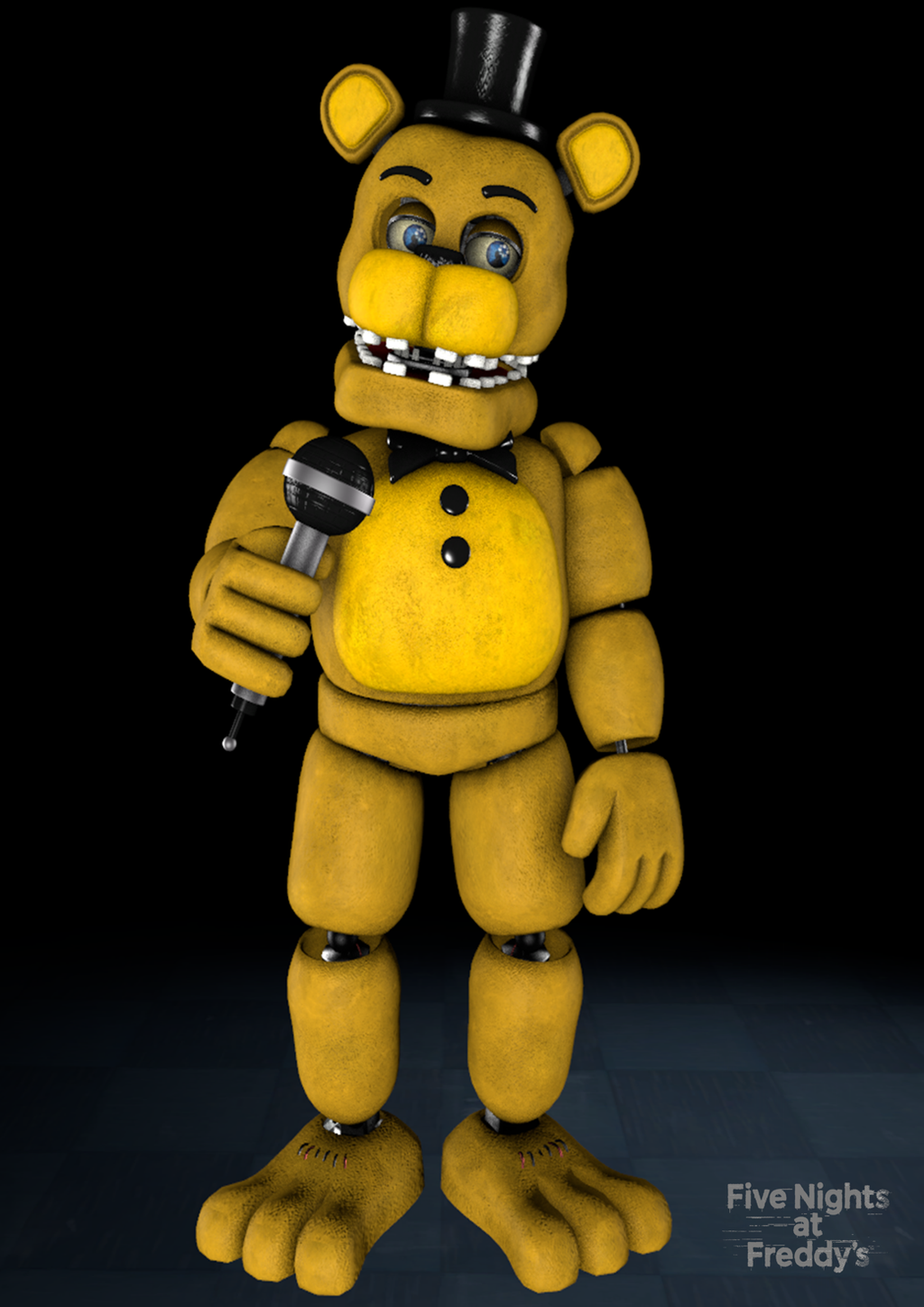 Unwithered золотой Фредди