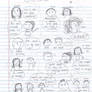 Glee Doodles :D