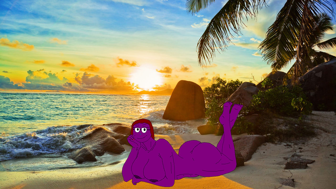 little miss nudism Little Miss Radical looking sexy at the beach nude by Someguy1997 on  DeviantArt