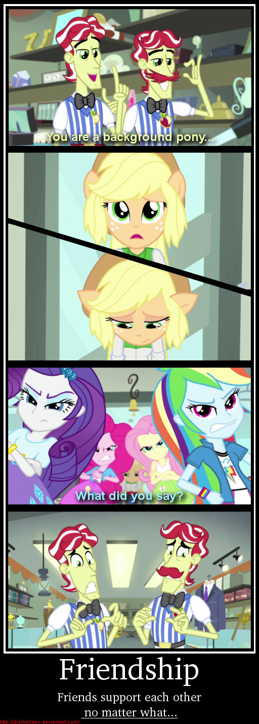 Applejack it's not alone...