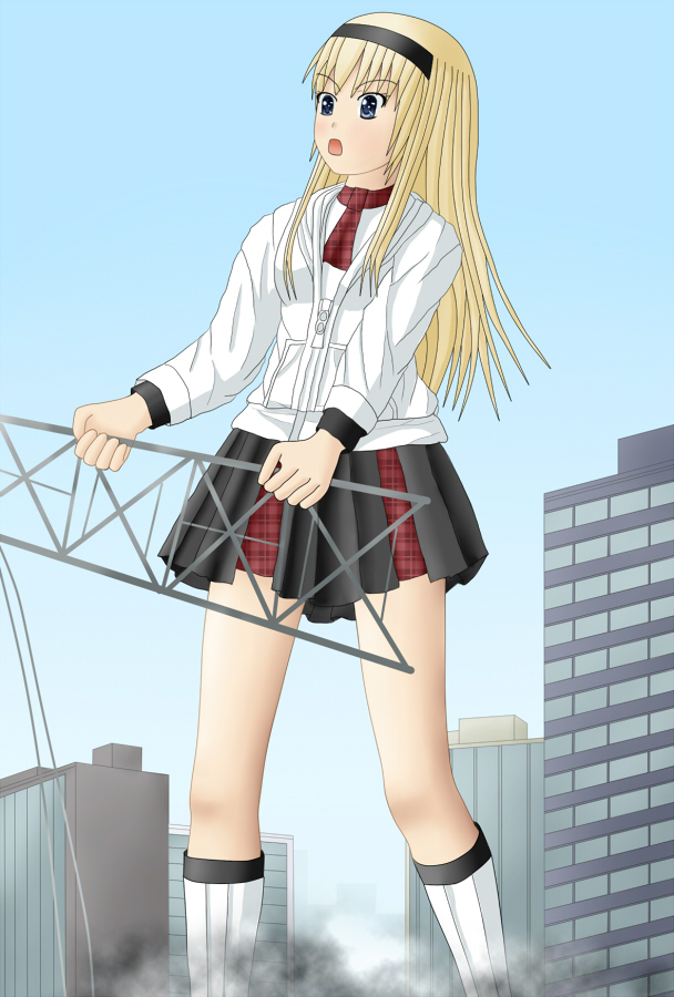 Deviantart Gts Rampage 3d giantess girl rampage! by swallowjp on DeviantArt