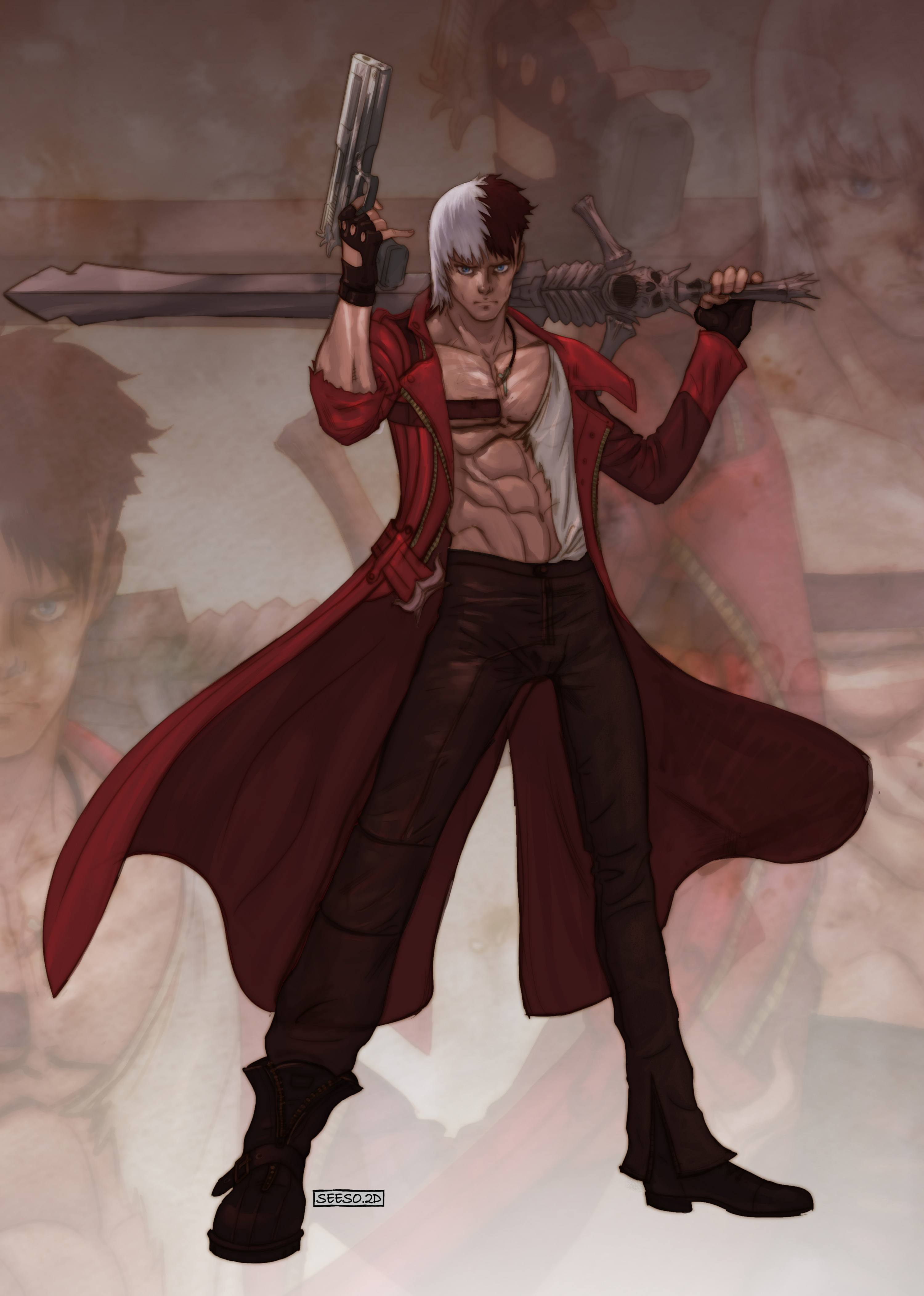 Dante DMC5 by darkflakes on DeviantArt