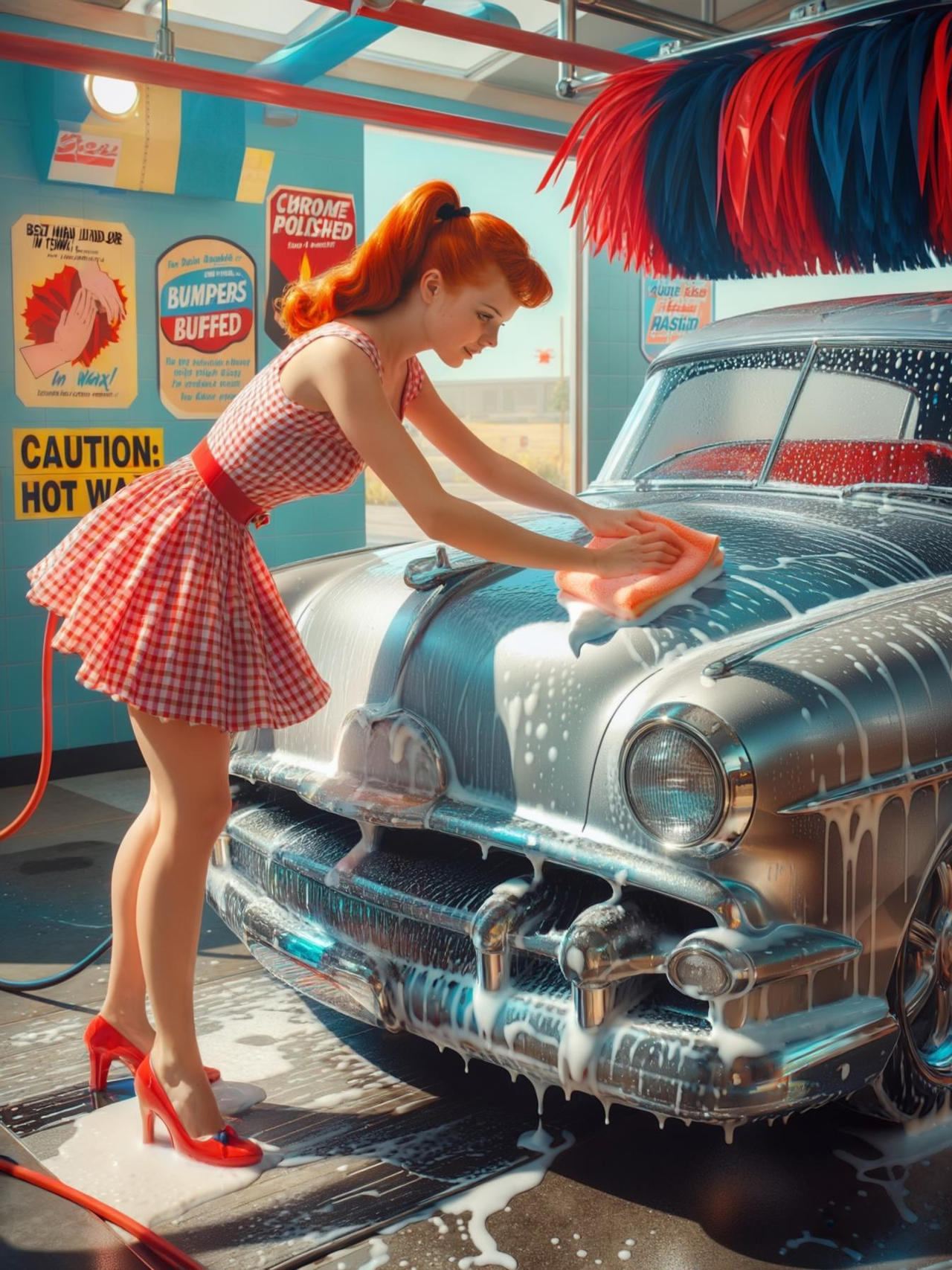 Deviantart Wash Summertime at the Car Wash by bantamdre on DeviantArt