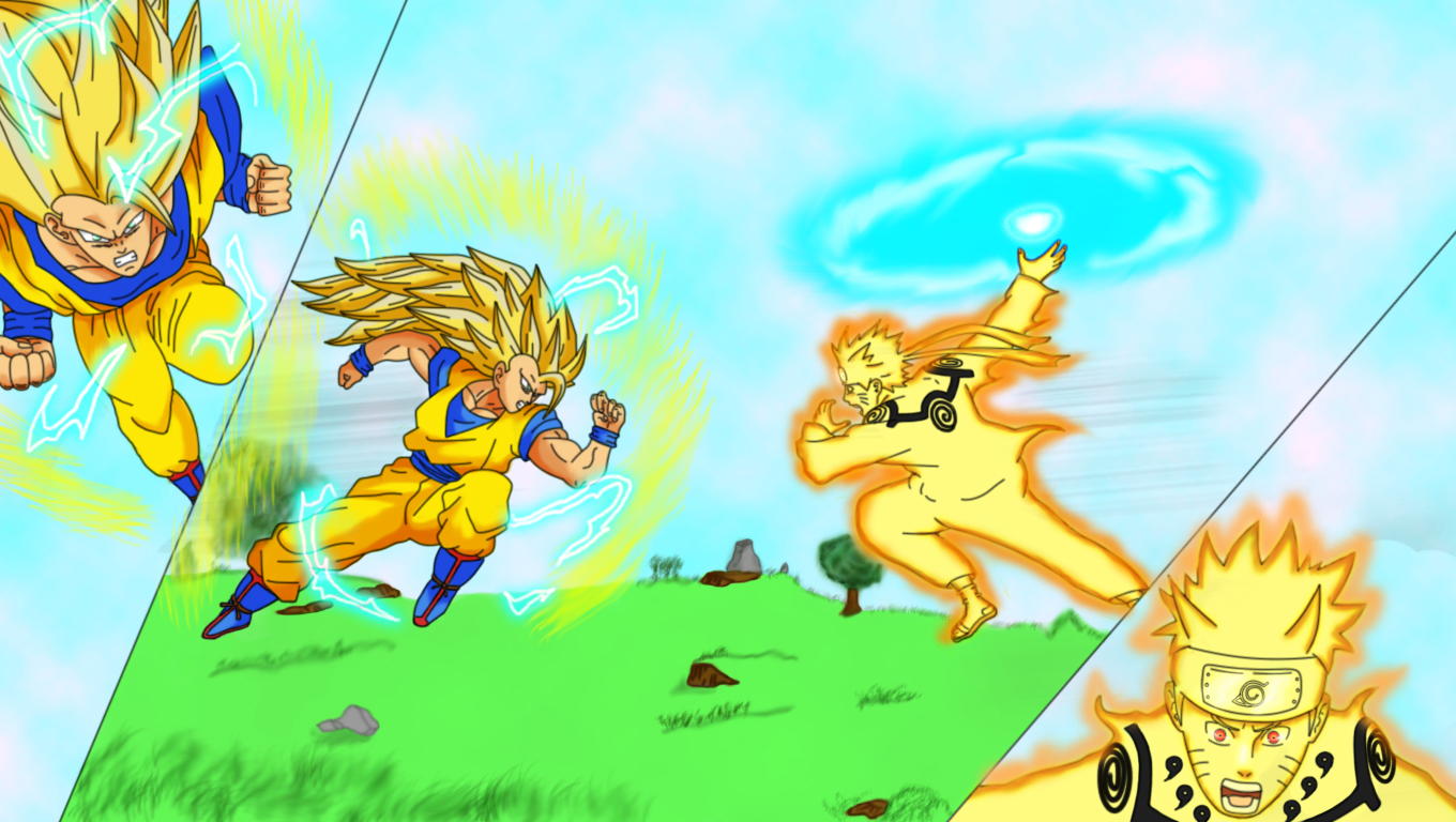 DBZ: Road to Super - Goku vs Naruto by ArbyMaster458 on DeviantArt