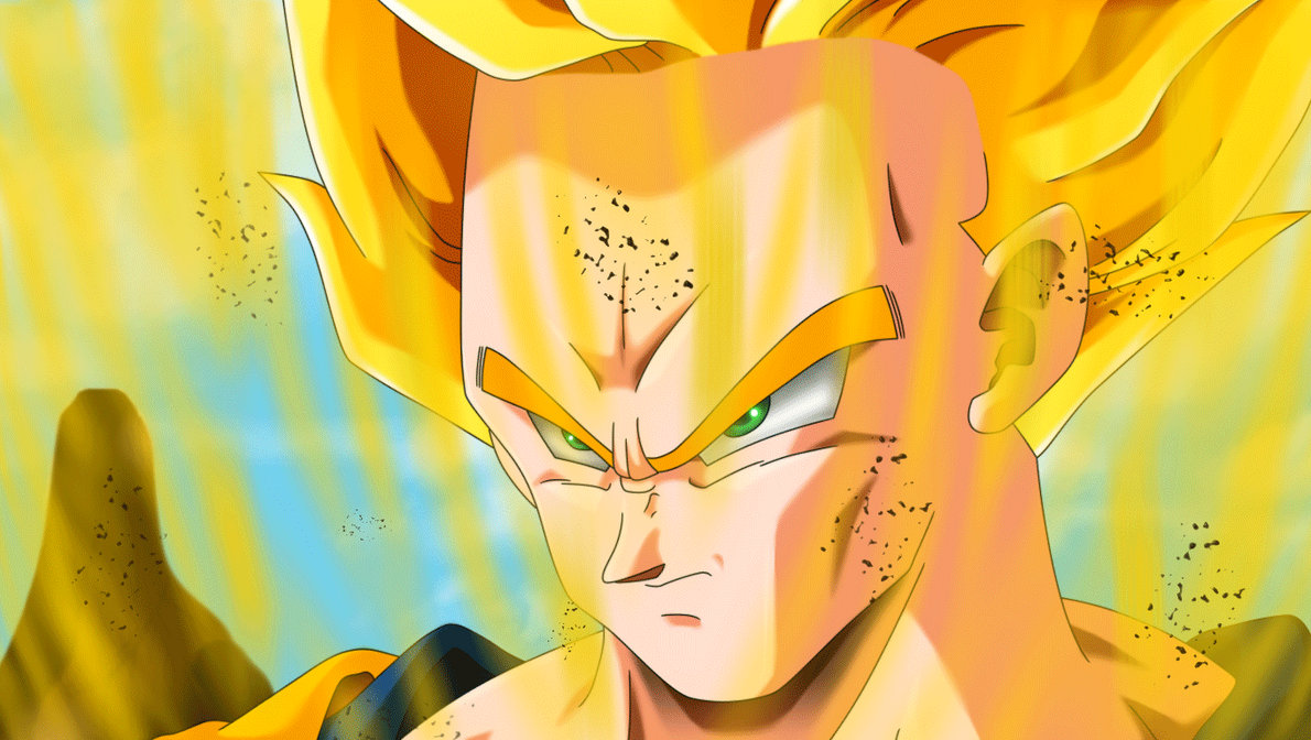 1 Sayan This is a Super Sayan by HayabusaSnake on DeviantArt