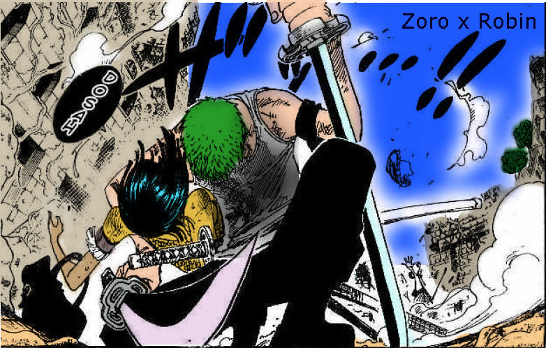 zoro x robin wallpaper