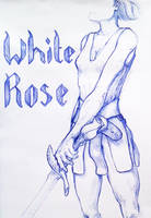 White Rose (ballpoint sketch)