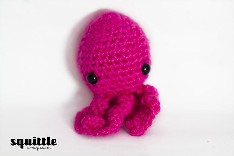 Teeny Pink Octopus