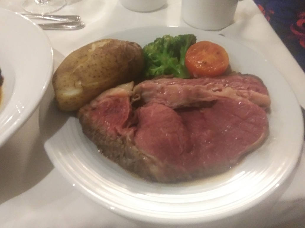 Prime Rib Night on the cruise ship by OceanRailroader on DeviantArt