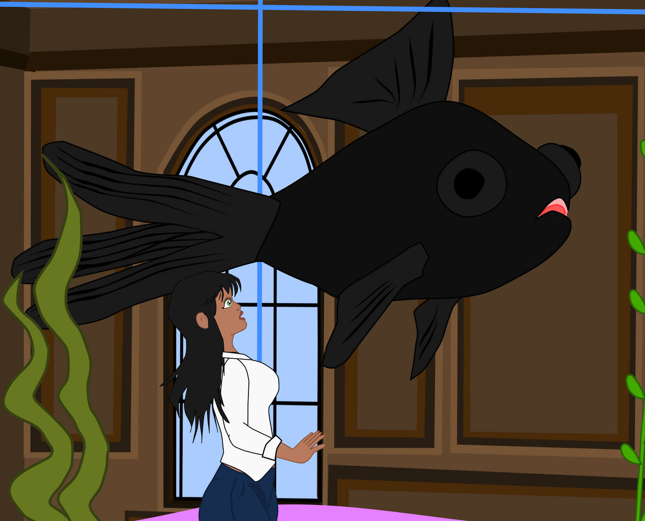 Deviantart 2007 Goldfish That is one Giant sized Goldfish by OceanRailroader on DeviantArt