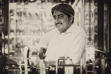 The Shopkeeper's Smile