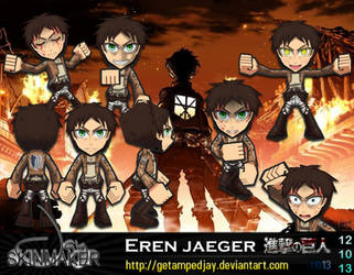 GetAmped [SHINGEKI NO KYOJIN] Eren Jaeger HD SKIN