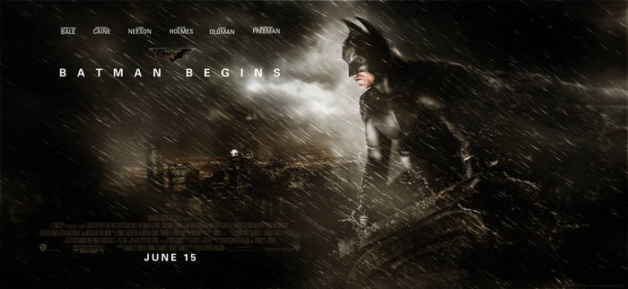 Batman Begins Movie Poster