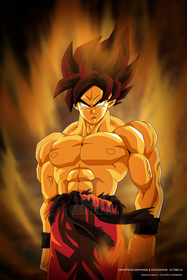 Yo soy el Super Saiyajin Goku by salvamakoto on DeviantArt