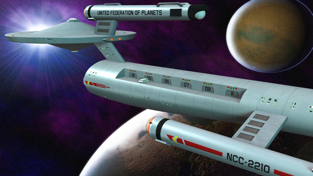 Exploding Federation Shuttle Federation Shuttle Craft Carrier by Natti888 on DeviantArt