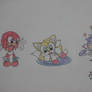 Baby Knuckles, Tails and Blaze