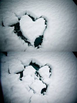 a heart of snow