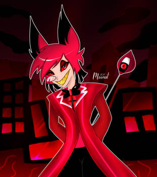 Radio Demon ~Alastor [Hazbin Hotel Fanart]