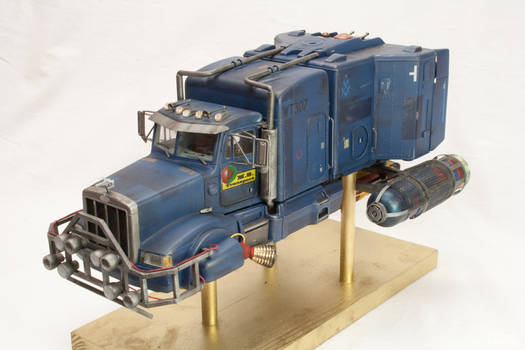 Blue Space Truck