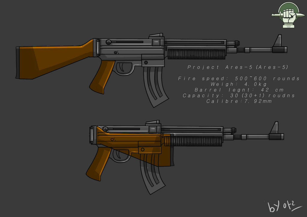 Project Ares-5 Assault Rifle! by tkadlr054 on DeviantArt