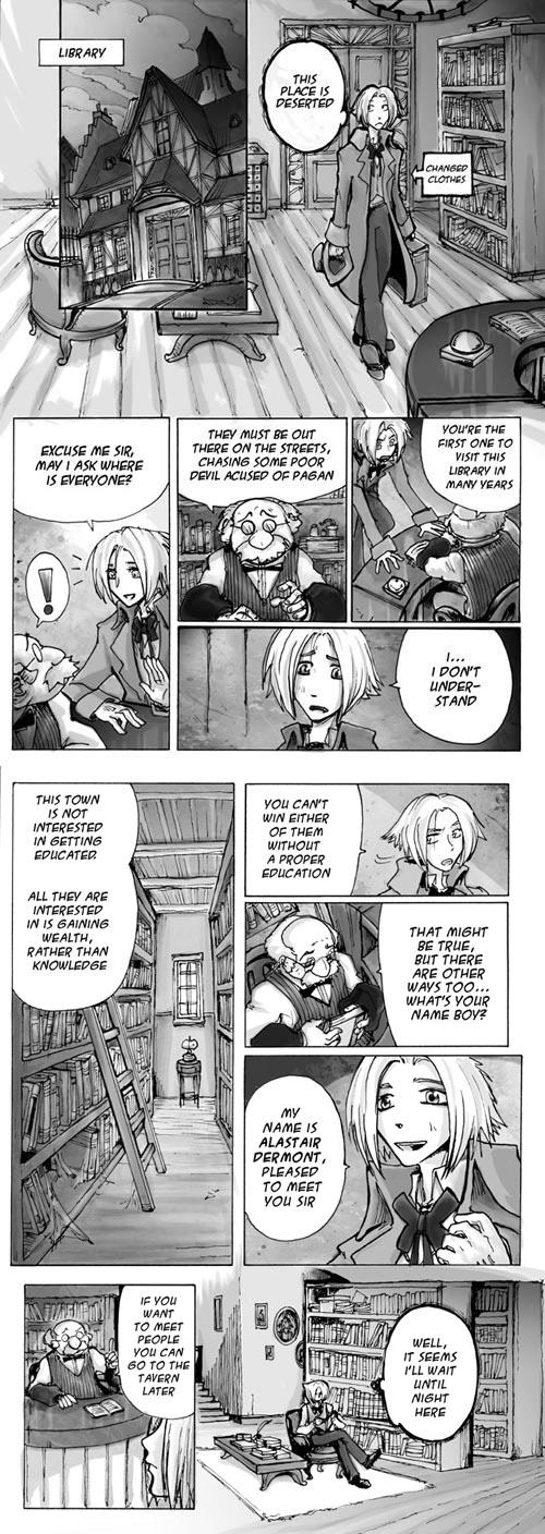Vampire Comic - p12-13 by JadeGL on DeviantArt