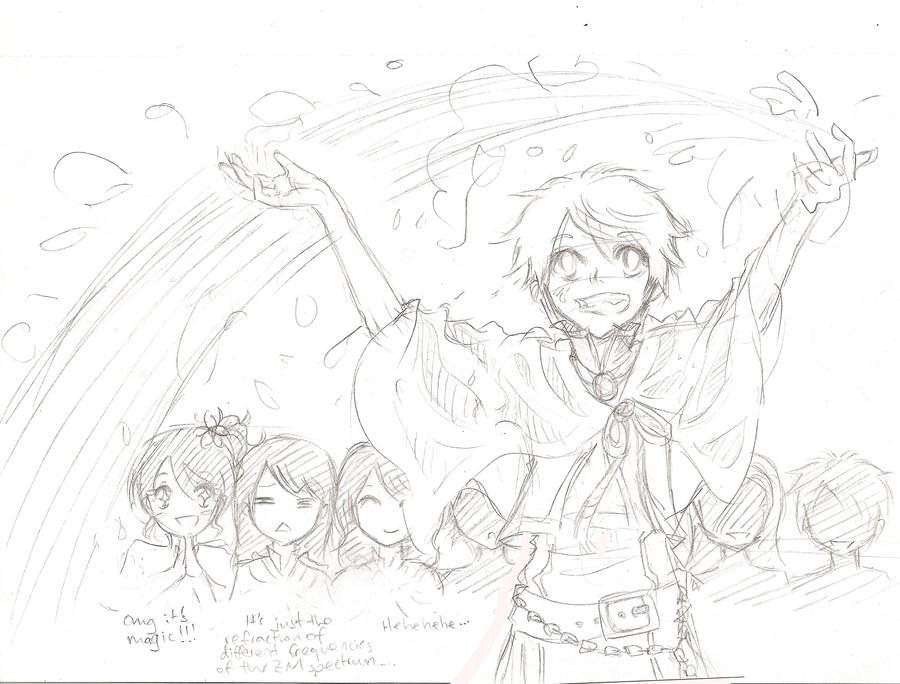 Download Just Add Water Magic Sketch By Cisiko On Deviantart