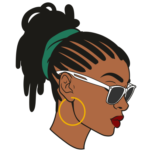 Download Afro Woman With Dreadlocks Clipart By Fraternitysorority On Deviantart