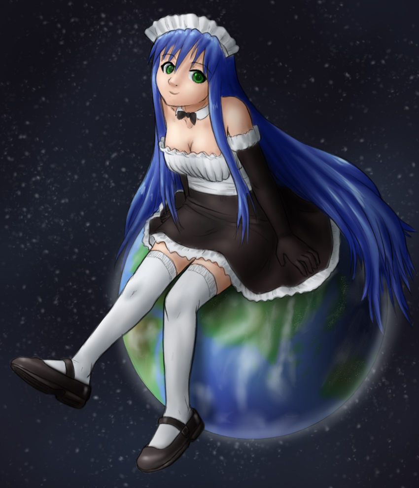 Freya is a interplaneary maid