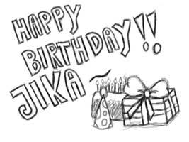 Happy Birthday Jika =D