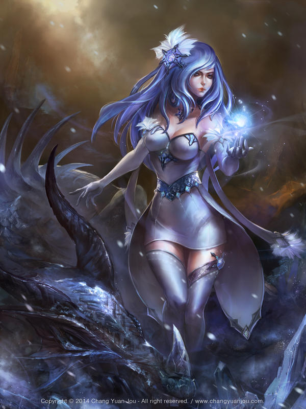 Ice magician adv by ChangYuanJou Ice magician adv by ChangYuanJou