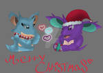 Merry christmas from Nidoking and nidoqueen by MistressGear