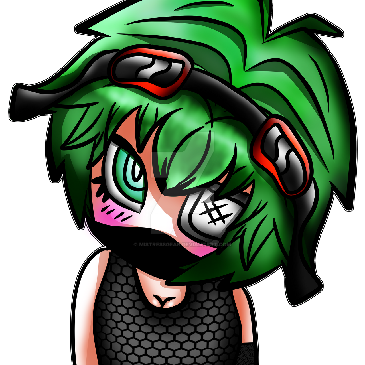 Digatial Fake Characters My fake type inspired character by MistressGear on DeviantArt