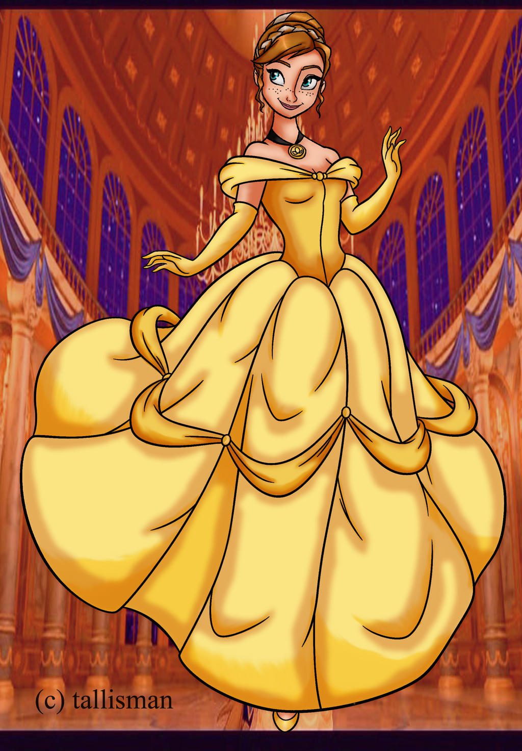 Anna As Belle By TallyBaby13 On DeviantArt anna-as-belle-by-tallybaby13-on-deviantart