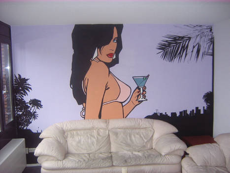 Vice City in livingroom