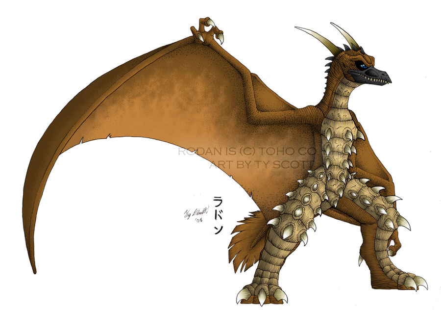 RODAN redesign by Tyzilla33191 on DeviantArt