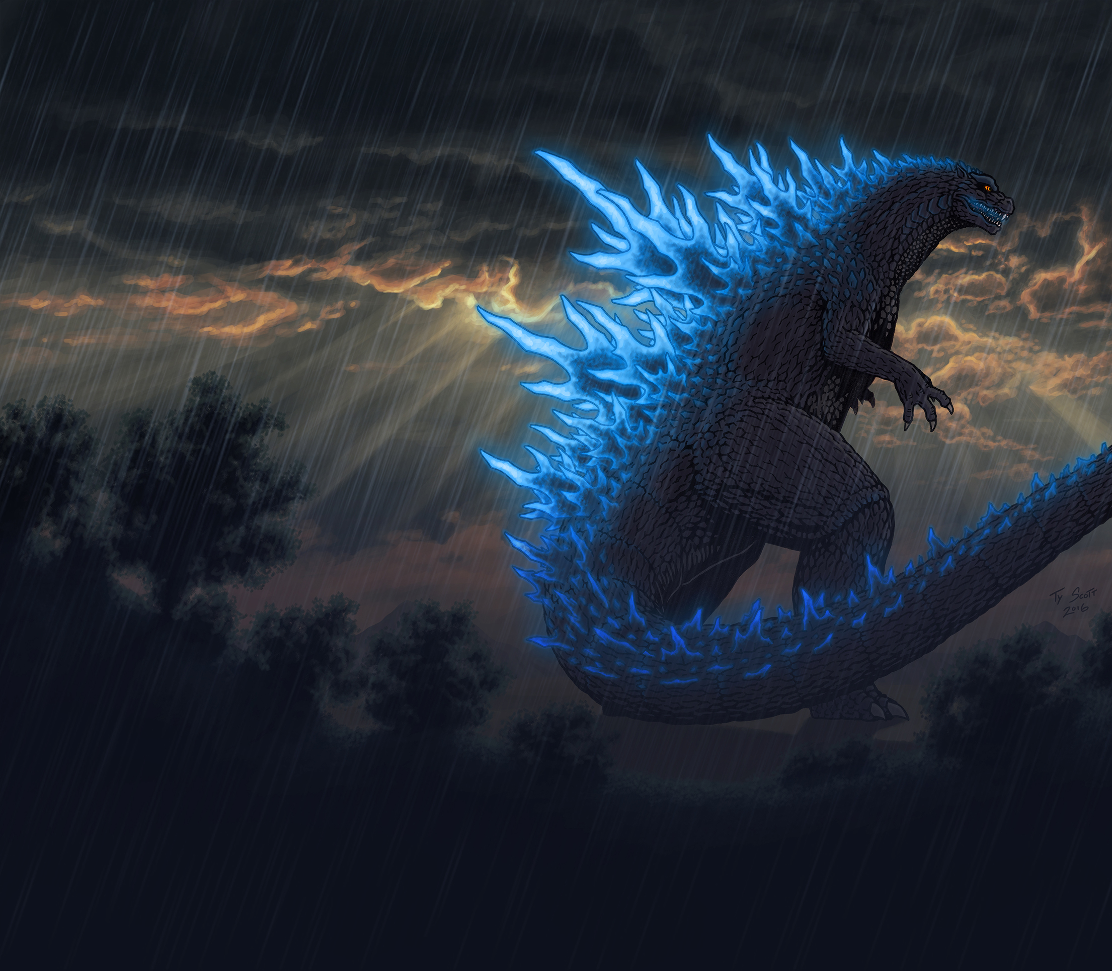 Godzilla The Ride Deviantart Godzilla by Tyzilla33191 on DeviantArt
