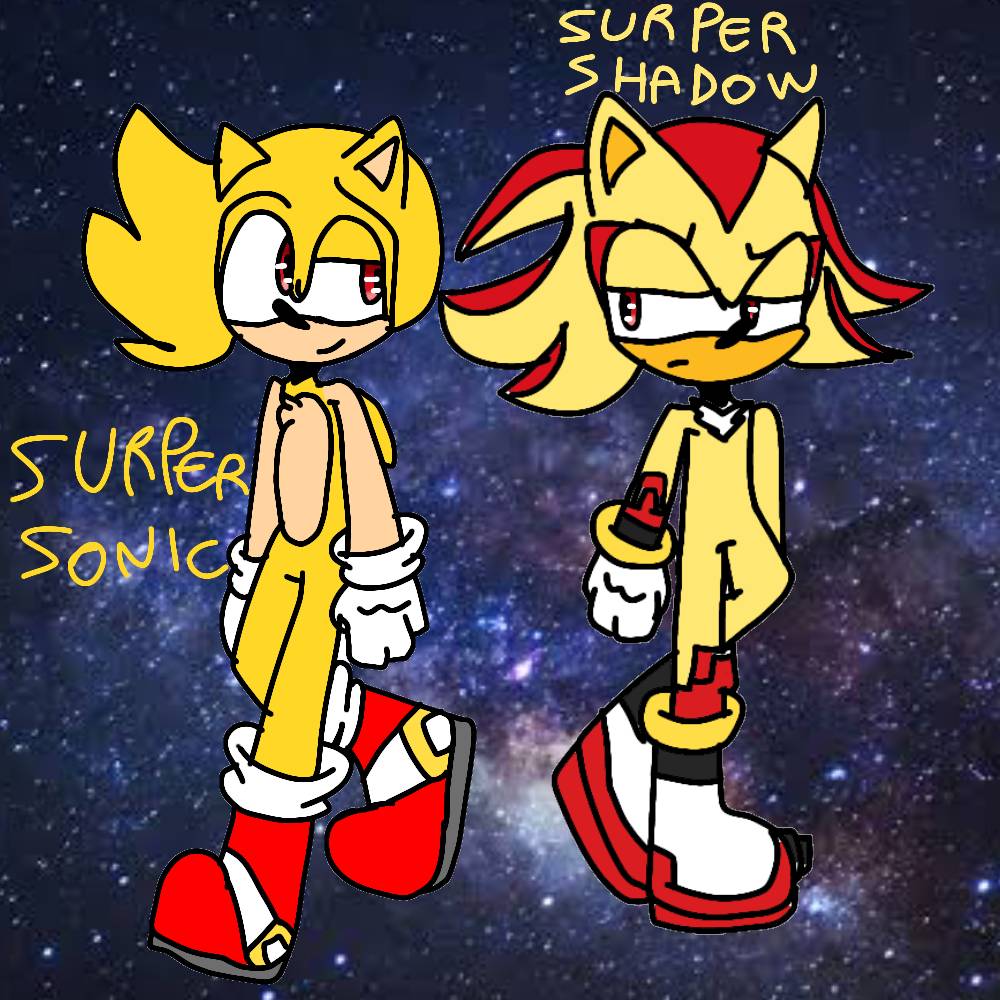 Como DESENHAR SONIC EXE vs FLEETWAY SUPER SONIC - How to DRAW