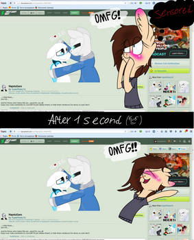 My reaction to the picture - NapstaSans